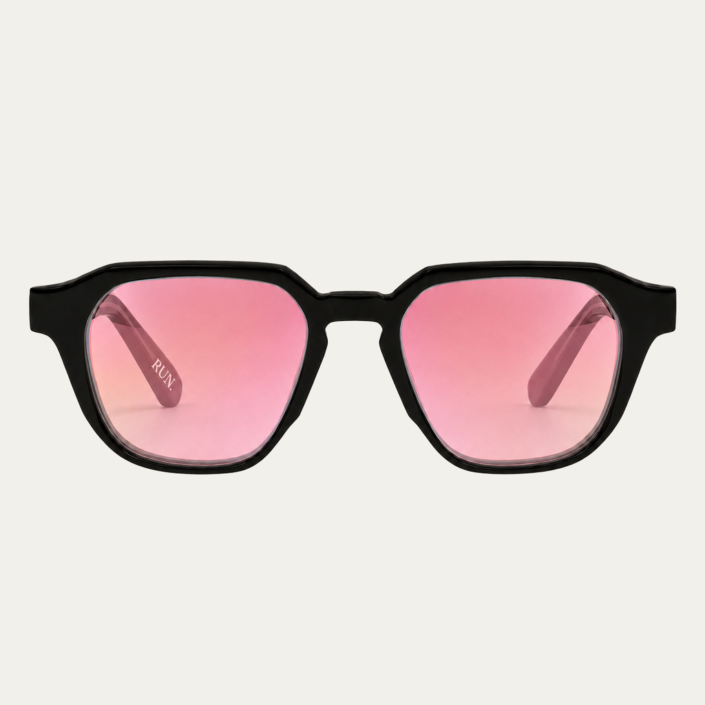 N1 MARLOWE — BLACK/PINK MIRROR