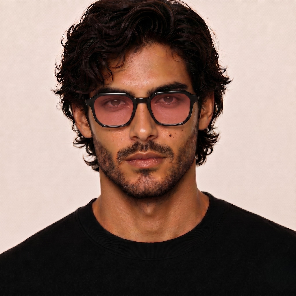 N1 MARLOWE — BLACK/PINK MIRROR
