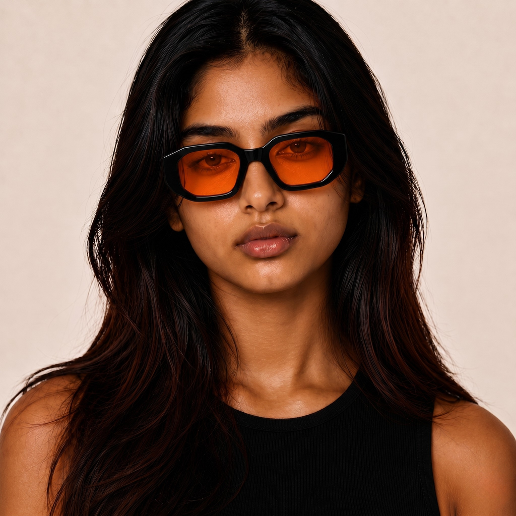 N3 RAFFLES — BLACK/ORANGE