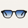N1 Marlowe sunglasses in black with blue lens