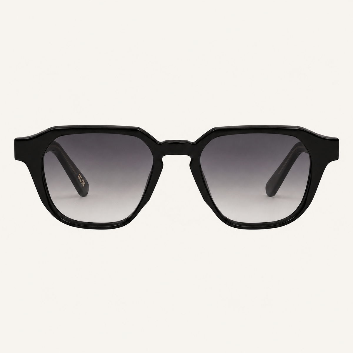 N1 Marlowe sunglasses in black with gray lens