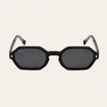 N2 Sinclair sunglasses in black with dark black lens